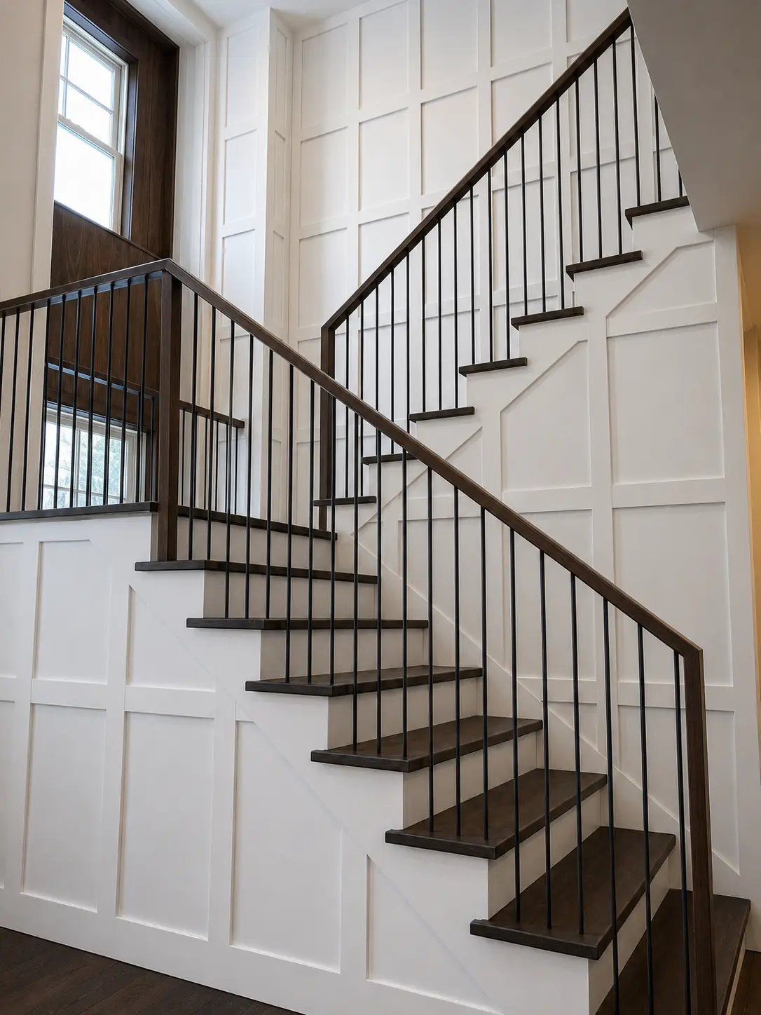 Finished stair system presentation based on Signature Finish Carpentry project work